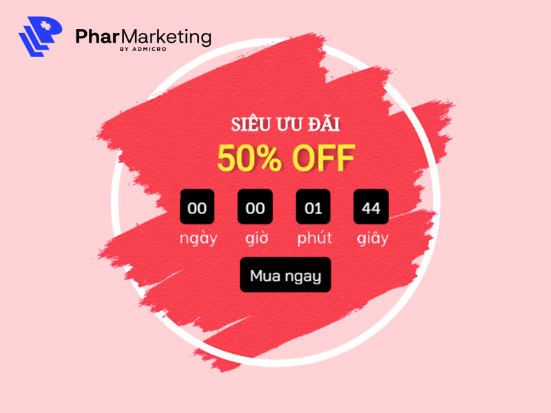 Nội dung quảng cáo popup cần rõ ràng, ngắn gọn, text và hình ảnh cần hài hòa